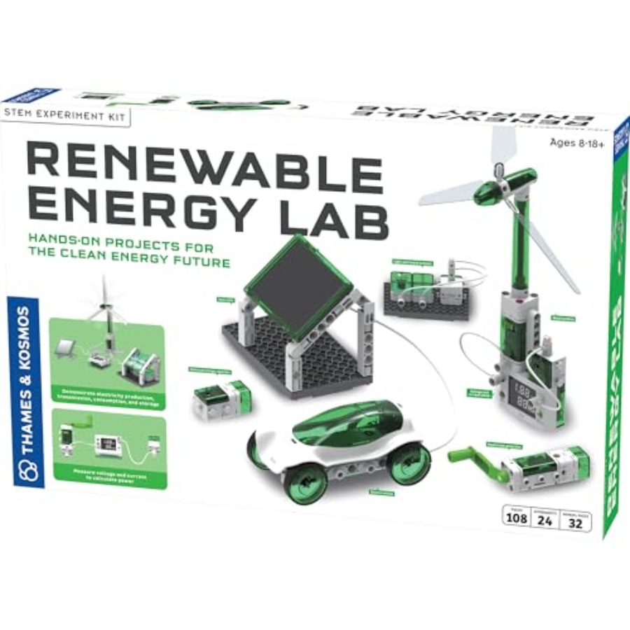 Renewable Energy Lab - Renewable Energy Lab STEM Experiment Kit