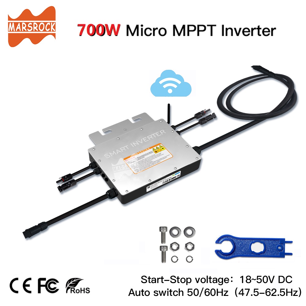700W Portable Solar Grid Tie S – Grid Tie Micro Inverter recenzja i cena