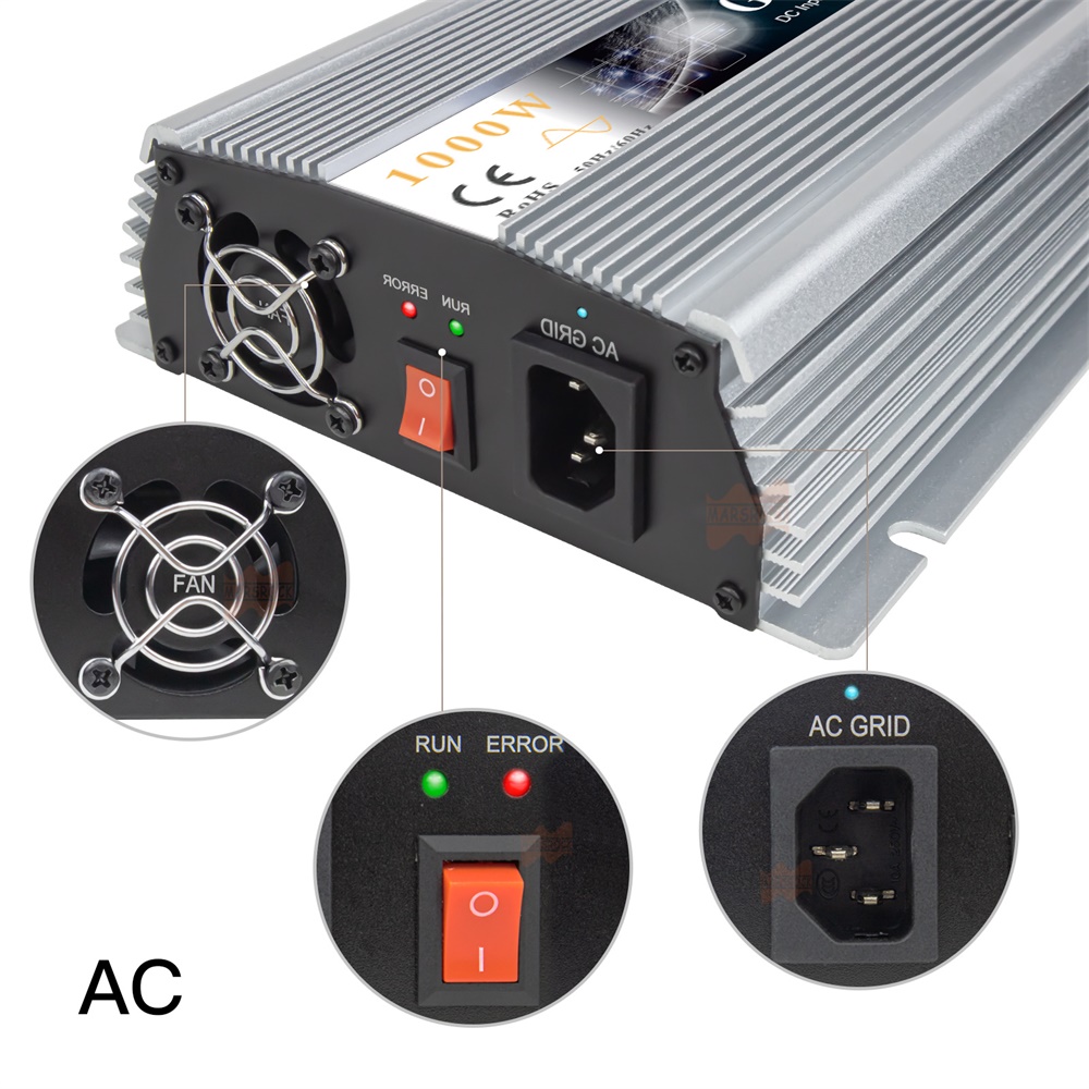 1000W 1300W 1400W Grid Tie Mic – Grid Tie Micro Inverter recenzja i cena