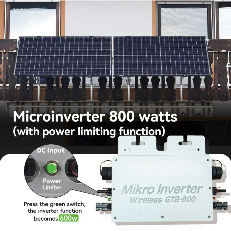 800W Solar Micro Inverter, Dua – Grid Tie Micro Inverter recenzja i cena