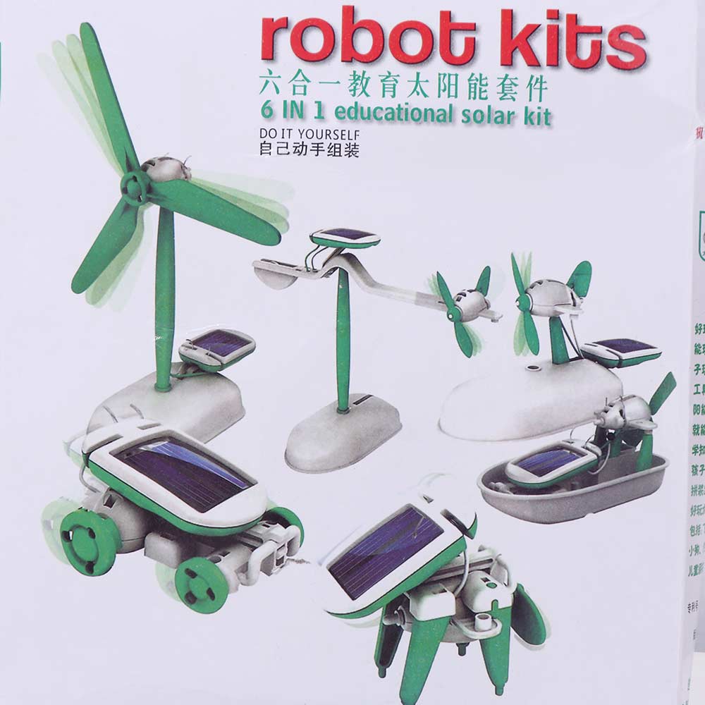 6-In-1 Solar Power Robot Renew – Renewable Energy Lab recenzja i cena