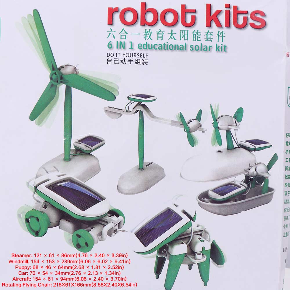6-In-1 Solar Power Robot Renew – Renewable Energy Lab recenzja i cena