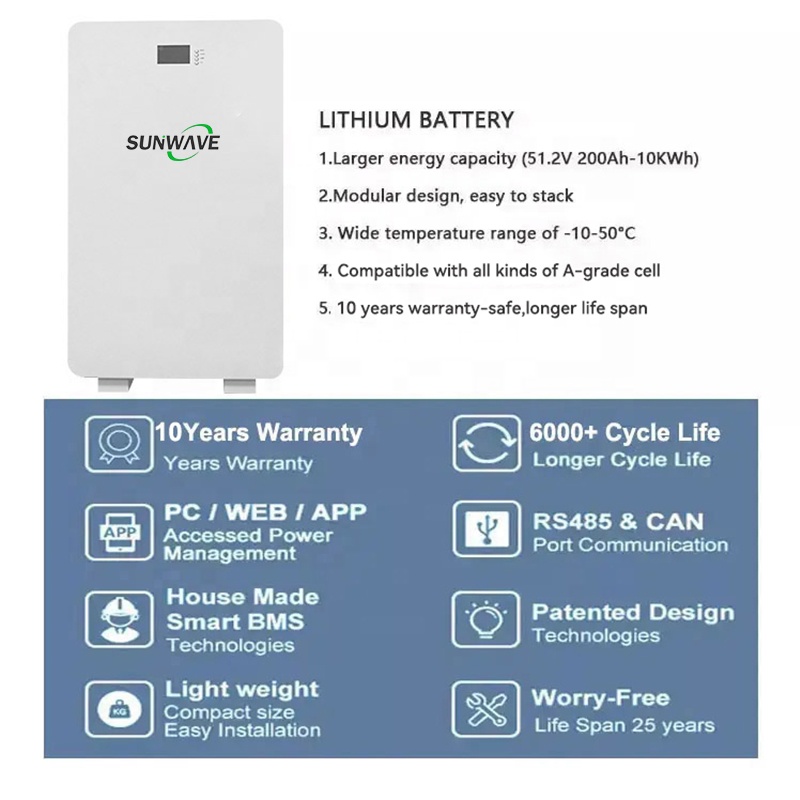 Customized 100Ah 200Ah 10KW 15 – Lithium Battery 100Ah recenzja i cena