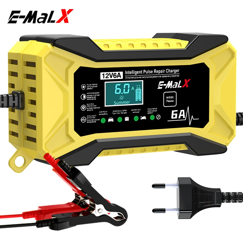 New 12V 6A  LiFePO4 14.6V Smar – Agm Deep Cycle Battery recenzja i cena