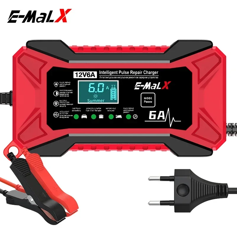 New 12V 6A  LiFePO4 14.6V Smar – Agm Deep Cycle Battery recenzja i cena