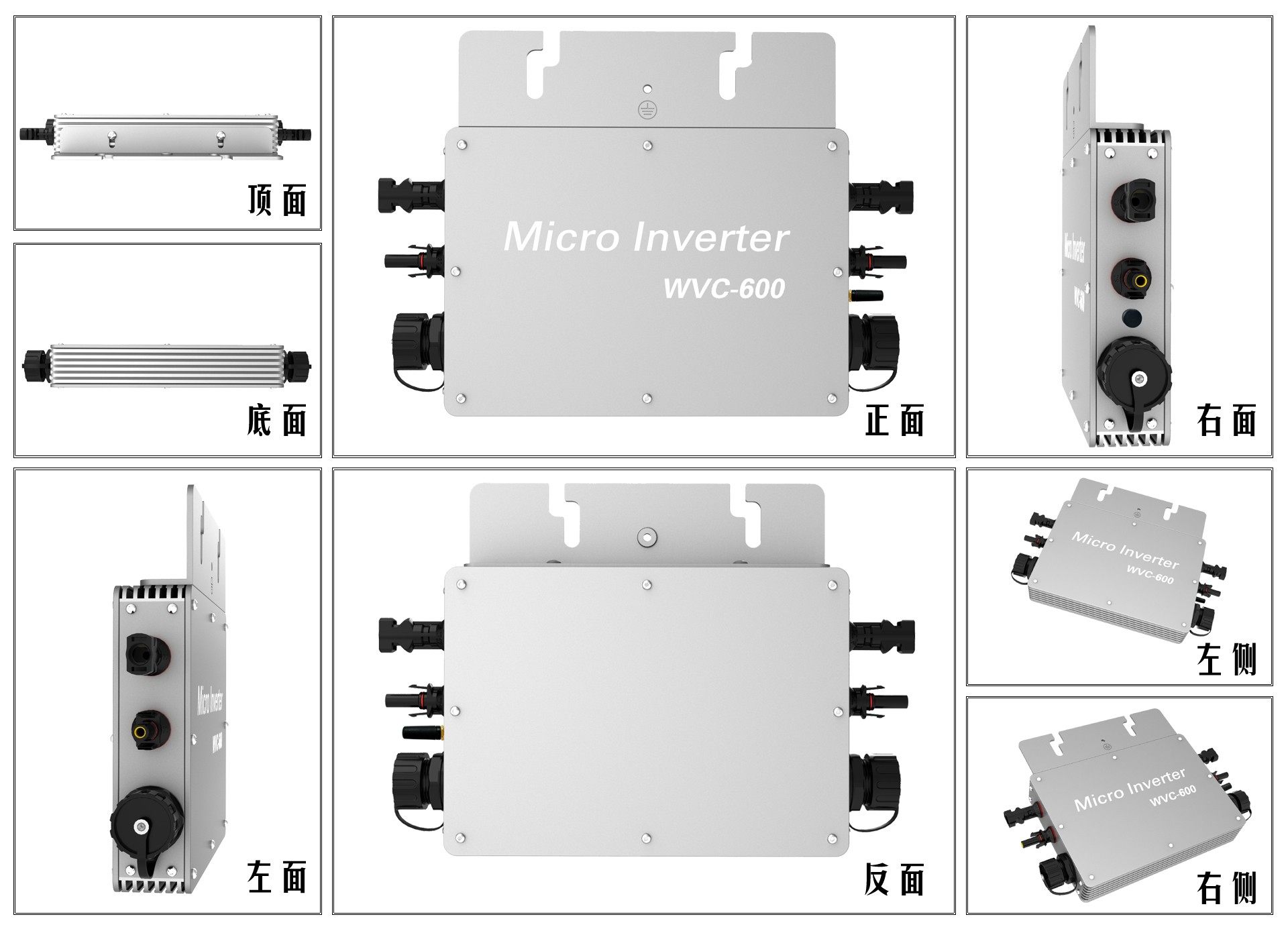 WIFI IoT WVC Solar PV Smart Mi – Grid Tie Micro Inverter recenzja i cena