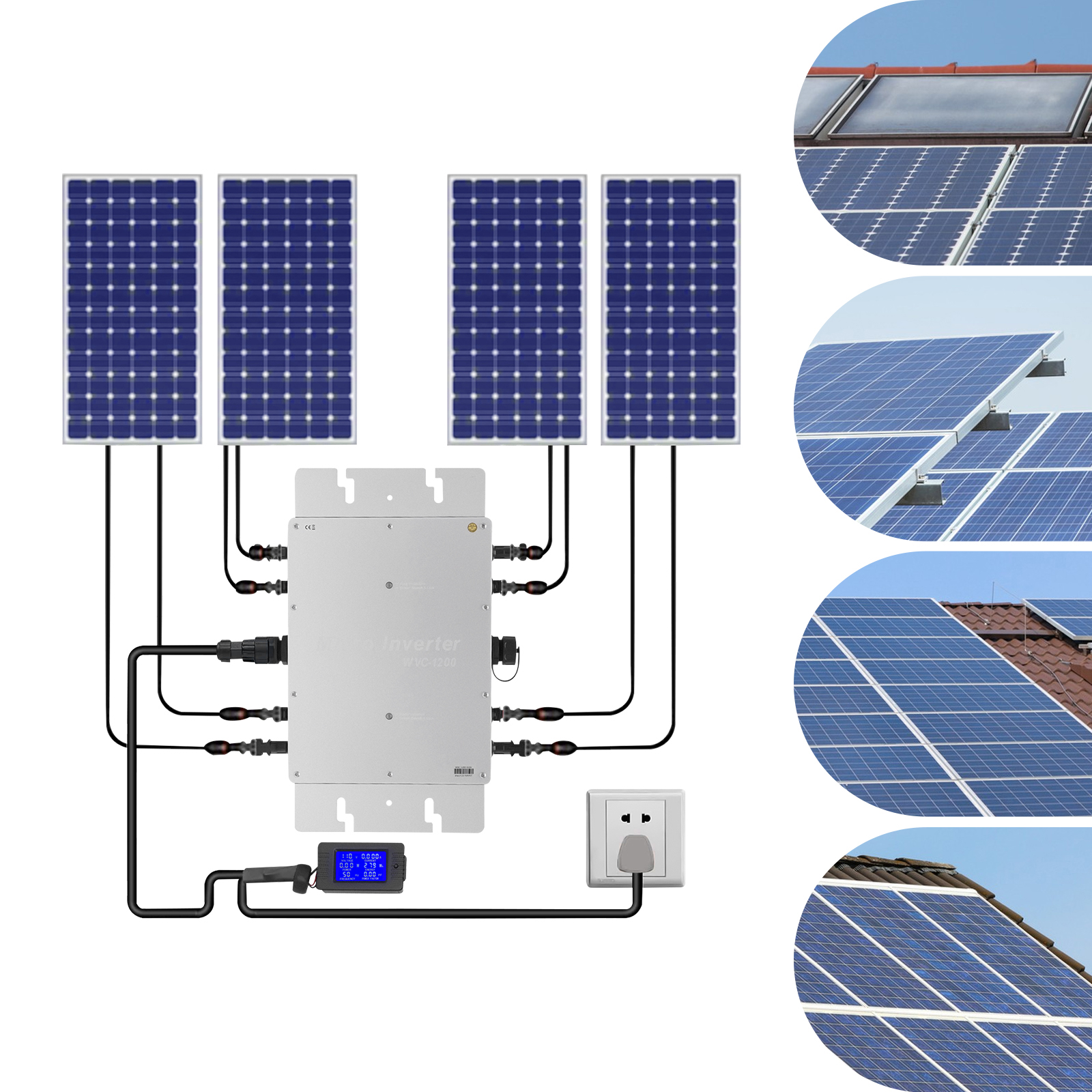 Solar Micro Grid Tie Inverter, – Grid Tie Micro Inverter recenzja i cena