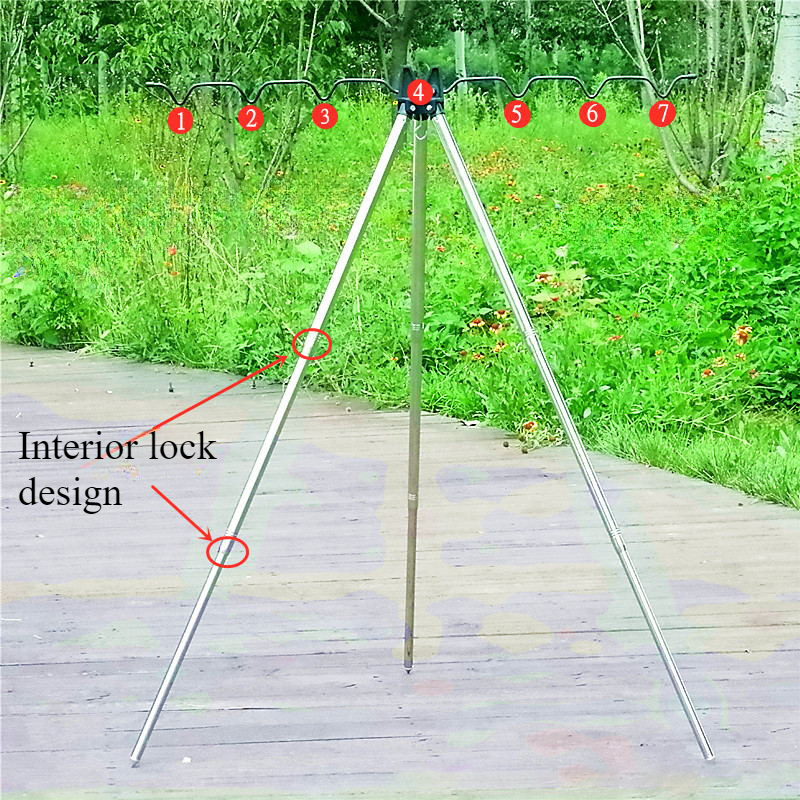 1PC Fishing Sea Rod Bracket Al – Earthing Grounding Rod recenzja i cena